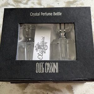 Cystal perfume bottles